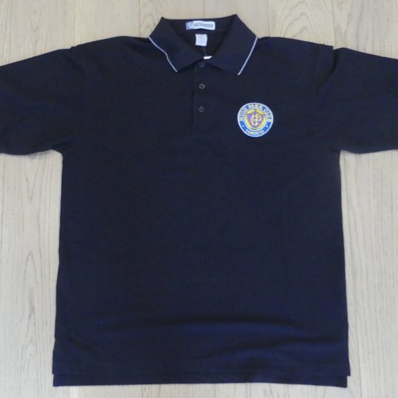 High Park Club Toronto Vintage Extreme Black Large Polo - Picture 1 of 4